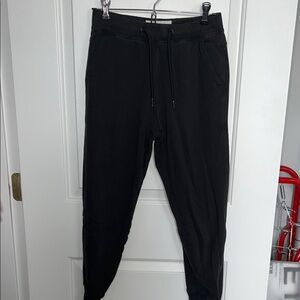 Abercrombie & Fitch Black Track Pants with Tailored Fit